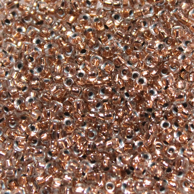 Copper Lined Crystal 11-0197 Miyuki Seedbeads 11/0 10g