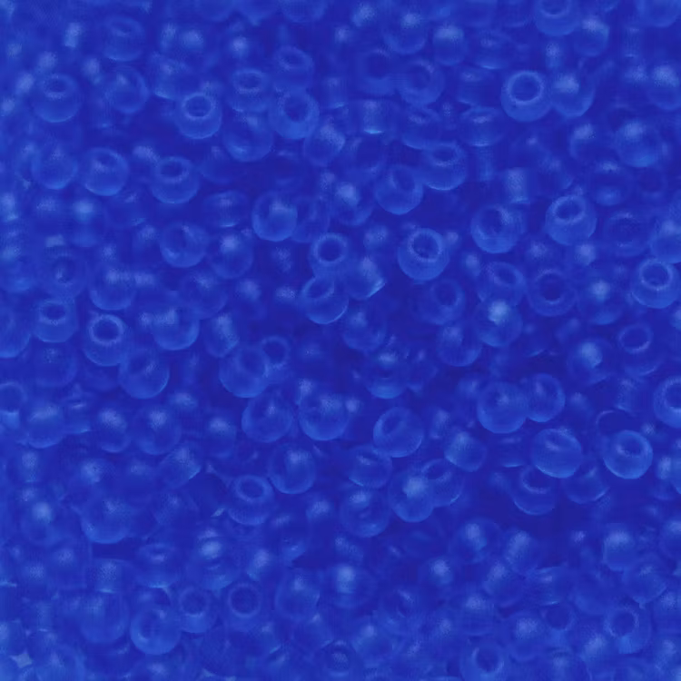 Matte Transparent Sapphire 11-0150F Miyuki Seedbeads 11/0 10g