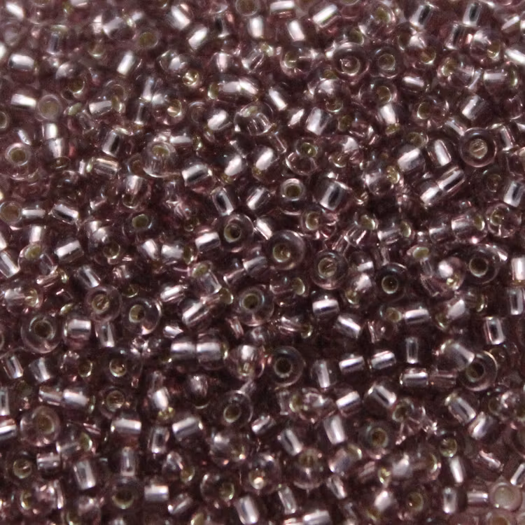 Silverlined Smoky Amethyst 11-0012 Miyuki Seedbeads 11/0 10g