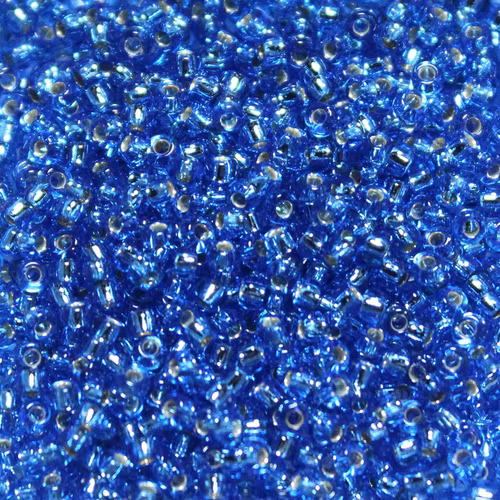 Silverlined Sapphire 11-0019 Miyuki Seedbeads 11/0 10g