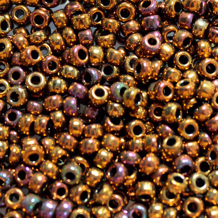 Metallic Gold Iris 8-0462 Miyuki Seedbeads 8/0 10g