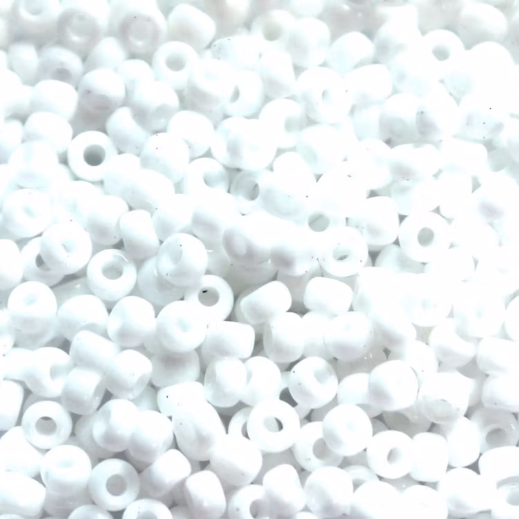 Opaque White 8-0402 Miyuki Seedbeads 8/0 10g