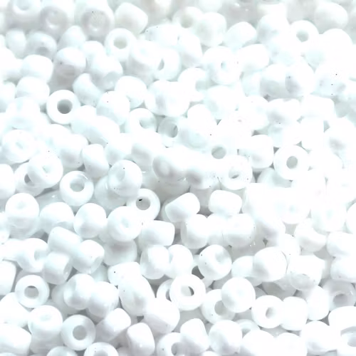 Opaque White 8-0402 Miyuki Seedbeads 8/0 10g