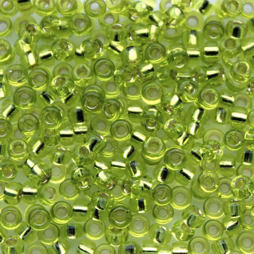 Silverlined Chartreuse	 8-0014 Miyuki Seedbeads 8/0 10g