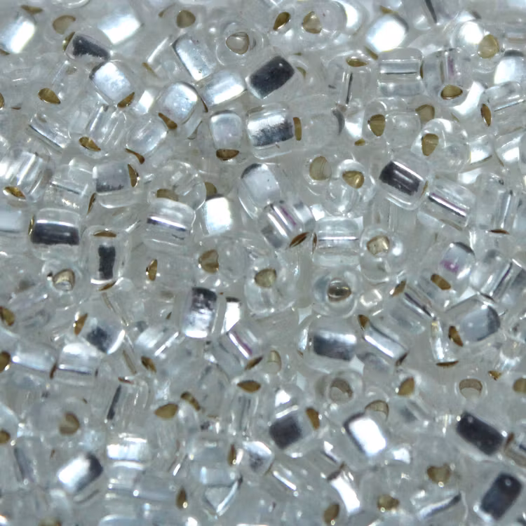 Silverlined Crystal TR8-1101 Miyuki Triangle 8/0 10g