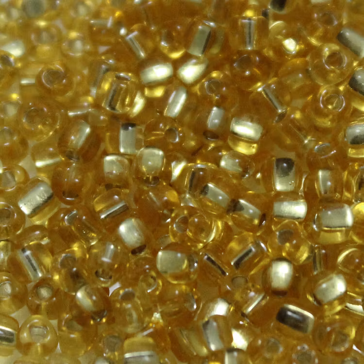 Silverlined Gold TR8-1102 Miyuki Triangle 8/0 10g