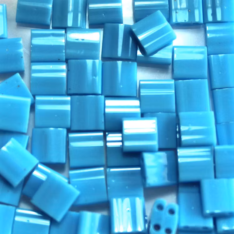 Opaque Turquoise Blue TL0413 Miyuki Tila 5g
