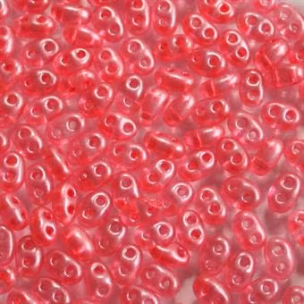 Dark Rose pearl Twin Beads 10g