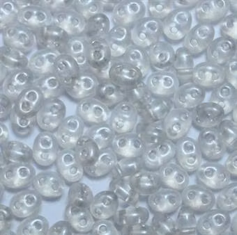 Gray Pearl Twin Beads 10g