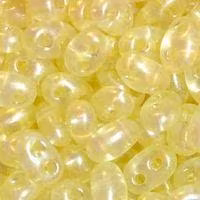 Pale Yellow Pearl Twin Beads 10g
