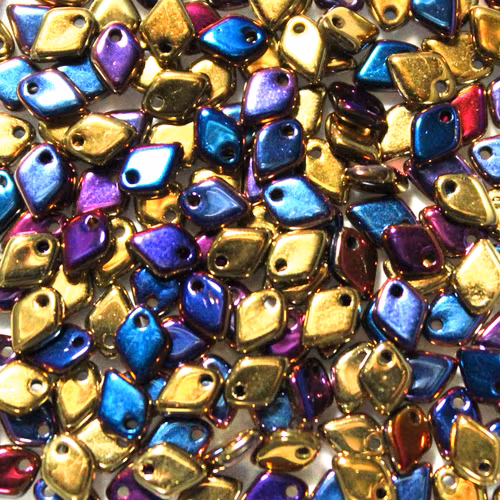 Jet California Violet Dragon Scale Bead 5g