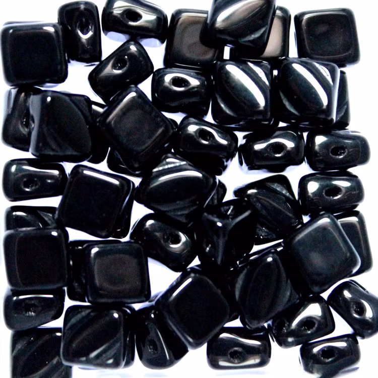 Jet Silky Beads 10g