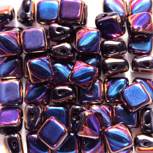 Jet Full Sliperit Silky Beads 10g