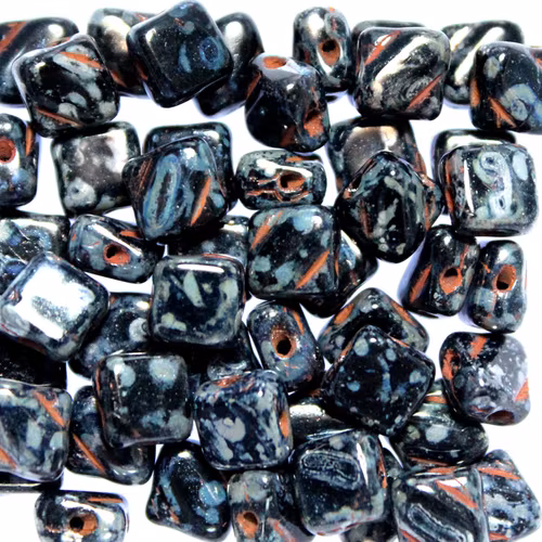 Jet Picasso Silky Beads 10g