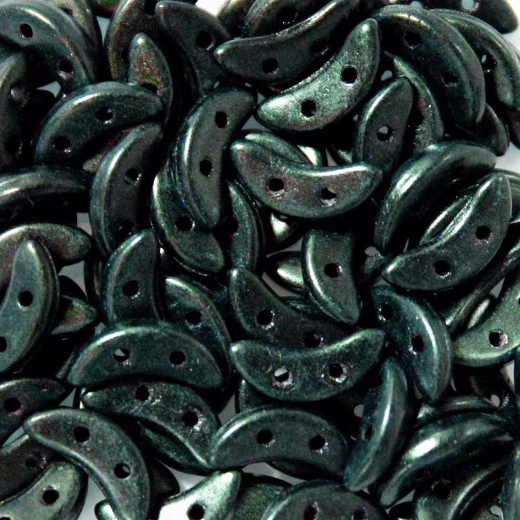 Metallic Suede Dark Forest Crescent 10g