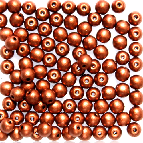 Copper Runda/Druks 3mm 100st