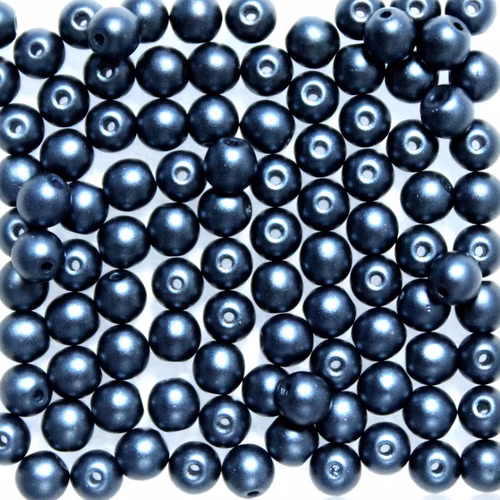 Alabaster Pastel Montana Runda/Druks 4mm 100st