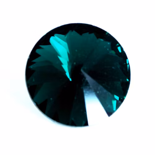 Emerald Kinesisk Rivoli 10mm 4st