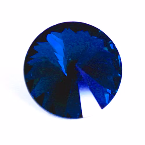 Teal Kinesisk Rivoli 14mm 2st