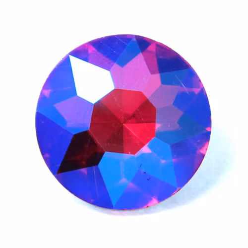 Hot Pink AB Kinesisk Round Stone 27mm 1st