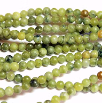 Grön Taiwan Jade 4mm 1sträng