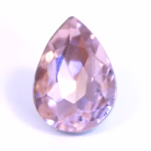 Pink Kinesisk Strass Droppe 14x10mm 3st