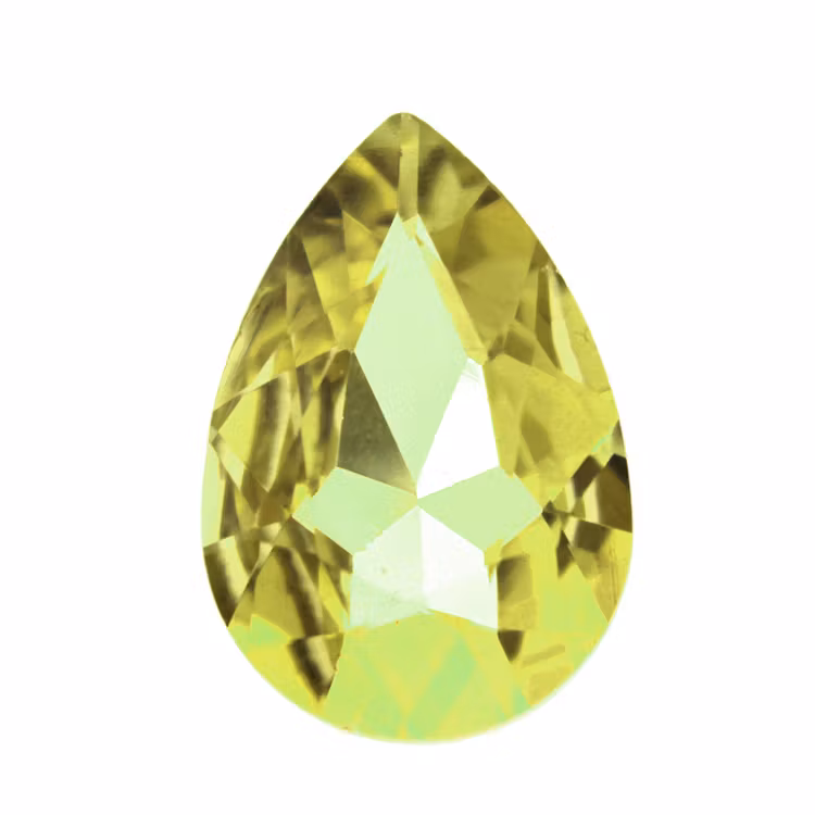 Jonquil Kinesisk Strass Droppe 18x13mm 2st