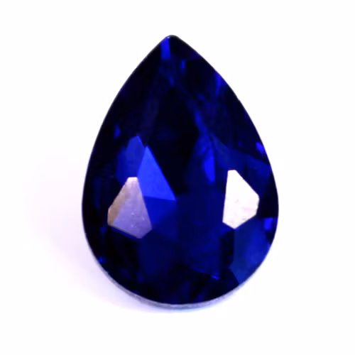 Cobalt Kinesisk Strass Droppe 18x13mm 2st