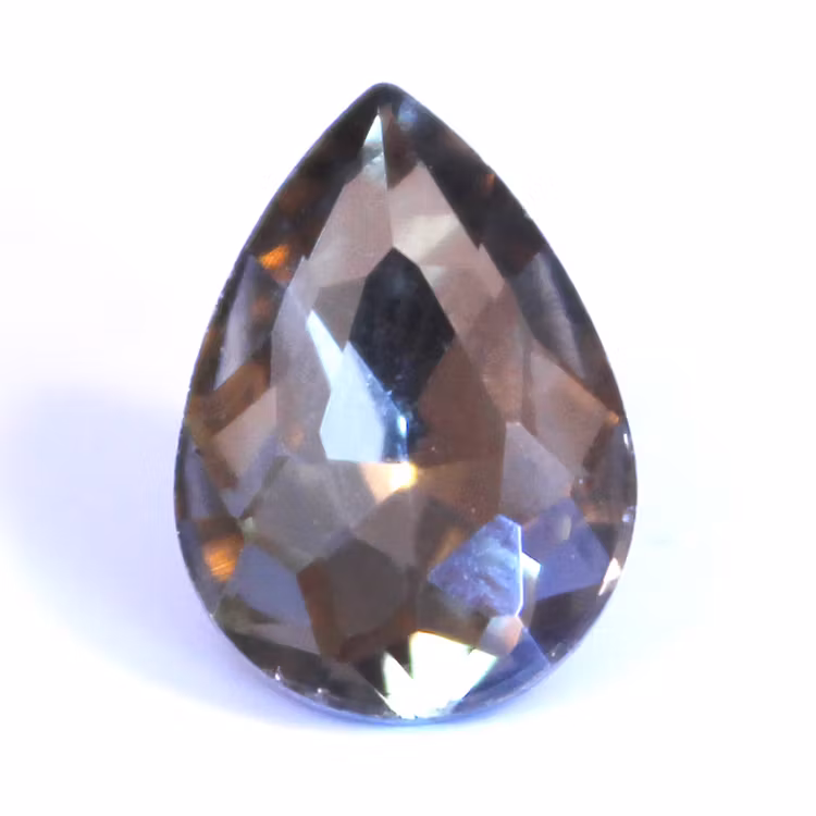 Black Diamond Kinesisk Strass Droppe 25x18mm 1st