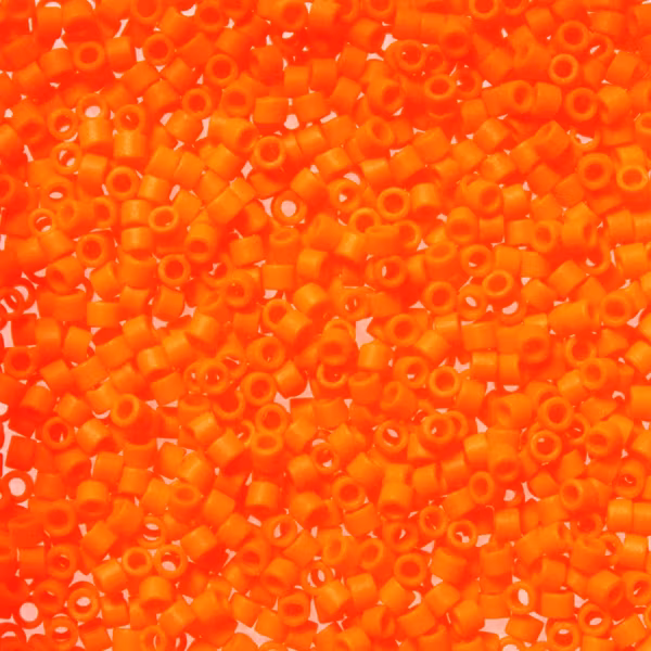 Matte Opaque Mandarin DB-1583 Delica 11/0 5g