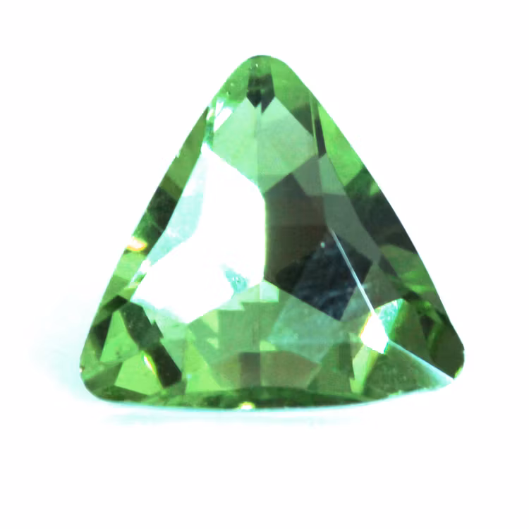 Light Green Kinesisk Strass Triangel 23mm 1st