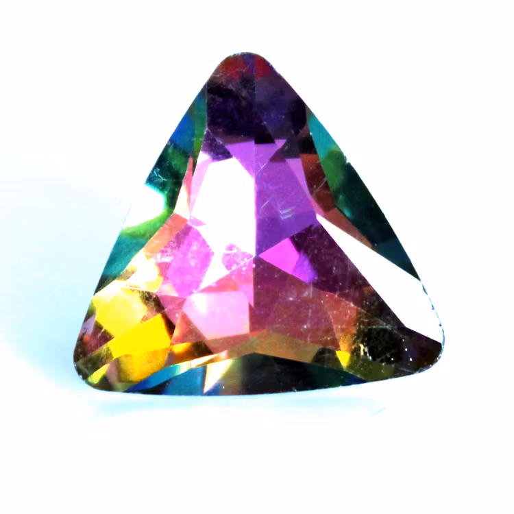 Rainbow Kinesisk Strass Triangel 23mm 1st