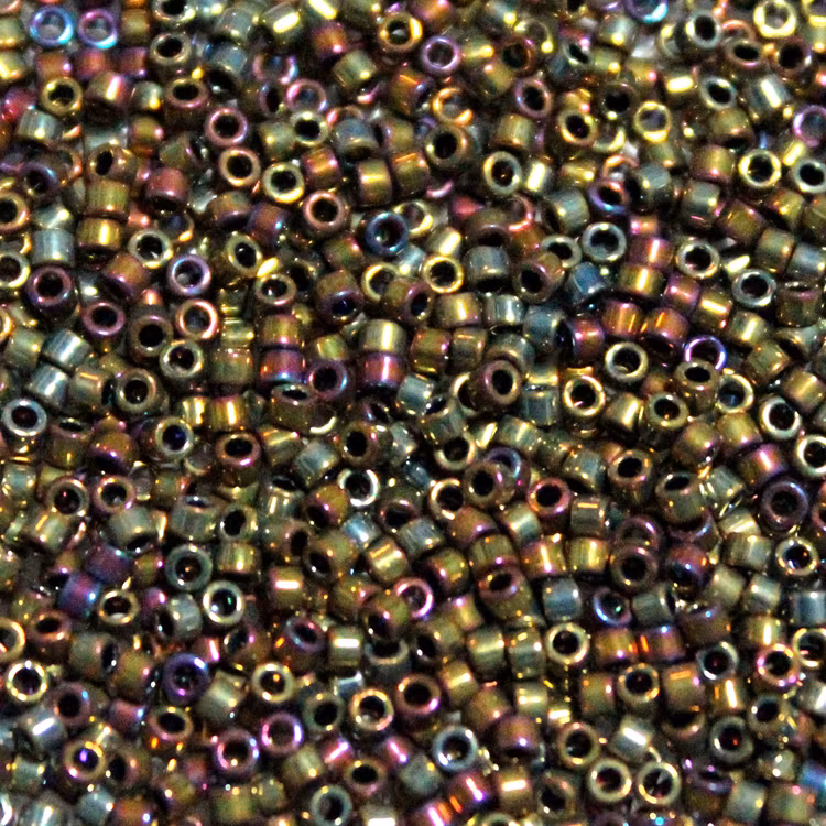 Metallic Golden Olive Iris DB-0029 (N) Delica 11/0 5g