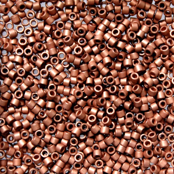 Matte Metallic Copper Plated DB-0340 Delica 11/0 5g