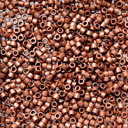 Matte Metallic Copper Plated DB-0340 Delica 11/0 5g
