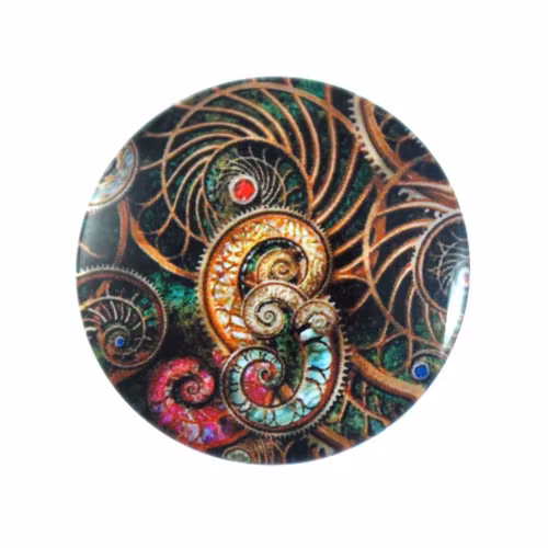 Symboler 6 Cabochon 30mm 1st