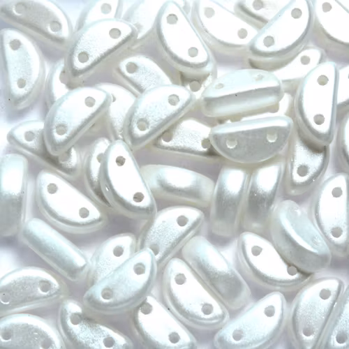Alabaster Pastel White Half Moon 5g
