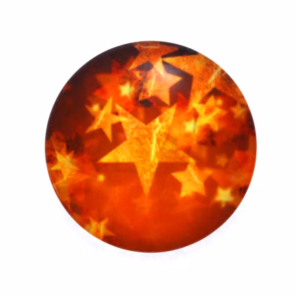 Stjärnor 3 Cabochon 30mm 1st