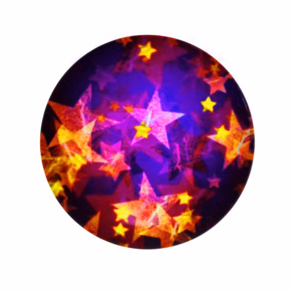 Stjärnor 5 Cabochon 30mm 1st