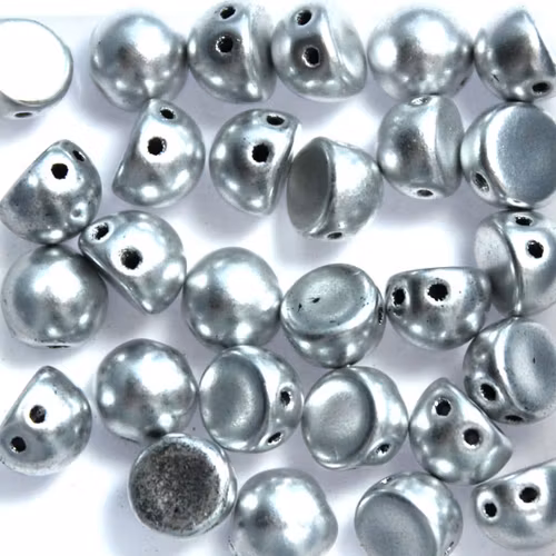 Aluminium Silver CzechMates Cabochon 10g