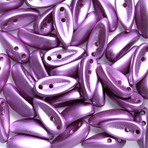 Alabaster Pastel Lila Chilli Beads 10g