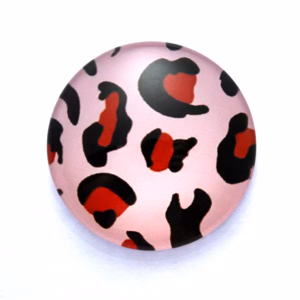 Djurmönster 26 Cabochon 25mm 1st