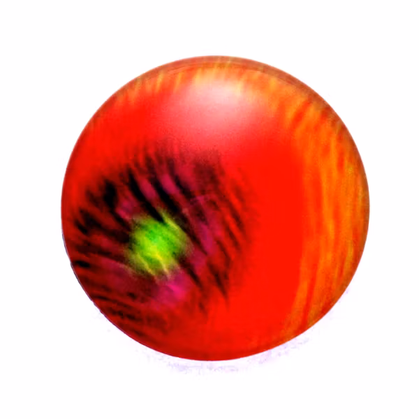 Fjädrar 3 Cabochon 25mm 1st