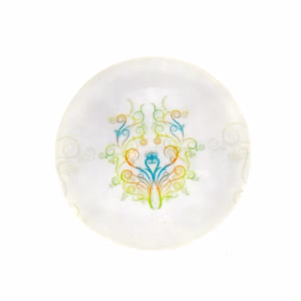 Fjädrar 6 Cabochon 25mm 1st