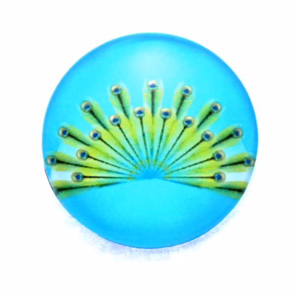 Fjädrar 29 Cabochon 25mm 1st