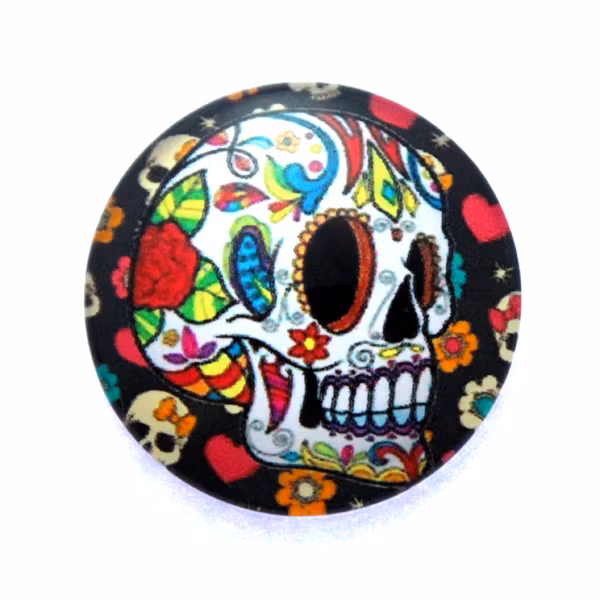 Dödskalle 7 Cabochon 25mm 1st