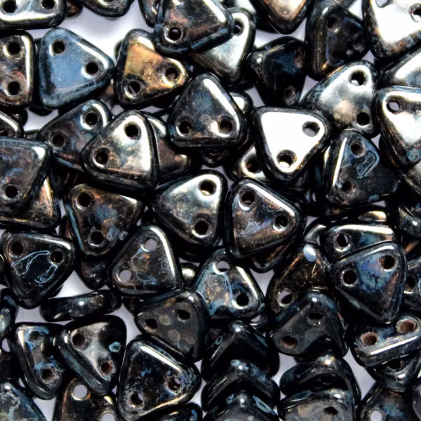 Jet Bronze Picasso CzechMates Triangle 10g