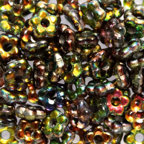 Crystal Magic Green Flower Bead 5g