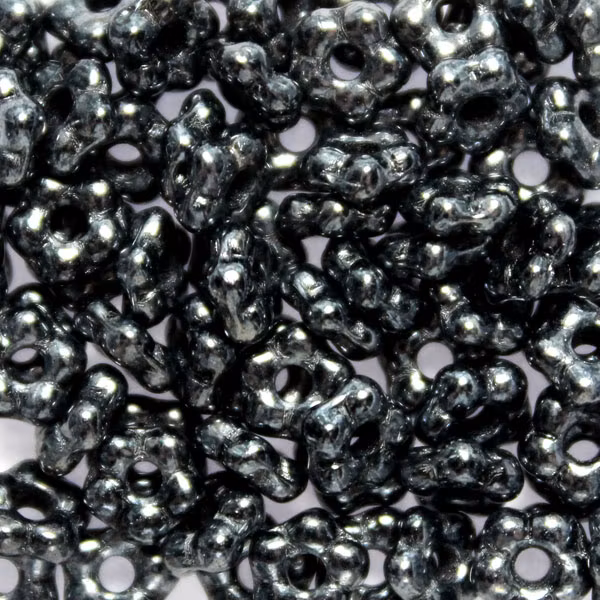 Hematite Flower Bead 5g