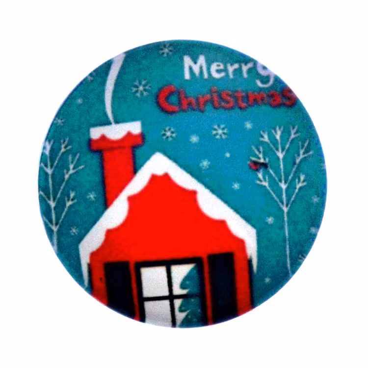 Julmotiv 6 Cabochon 12mm 1st